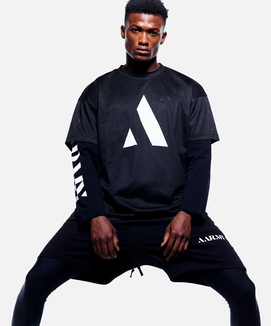ALLOVER MESH TEE - Slide 3