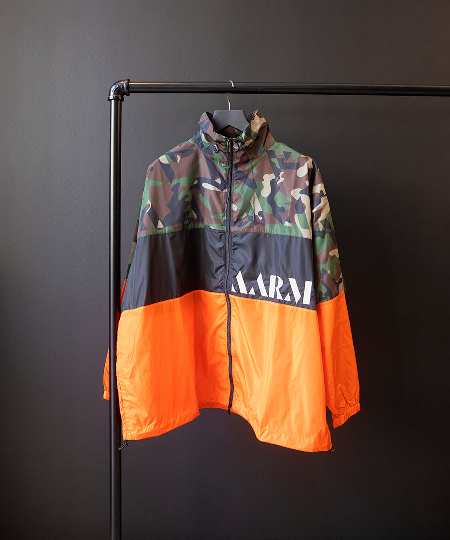 COLOR-BLOCK WARM-UP JACKET