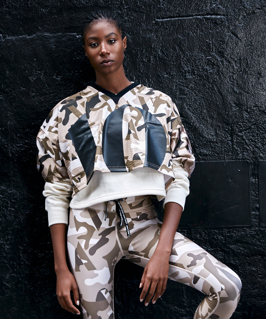 CROPPED AARMY JERSEY